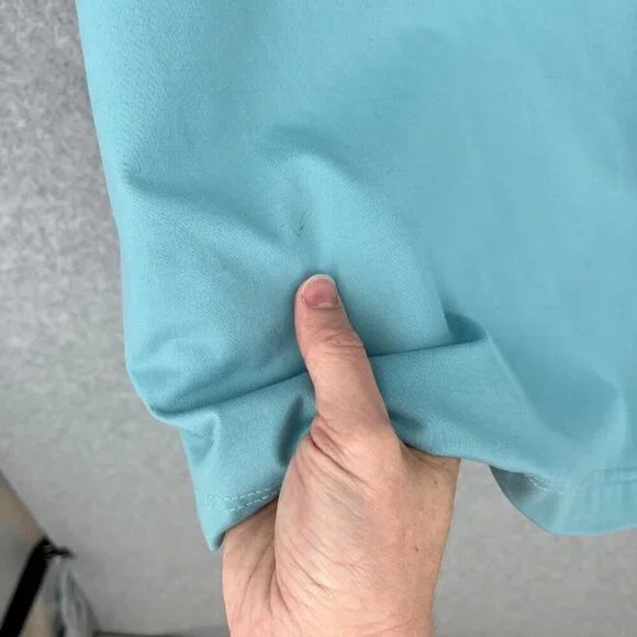 Patagonia Womens Athletic Morning Glory Dress Size M Blue Tie Back Halter Active - Picture 7 of 12